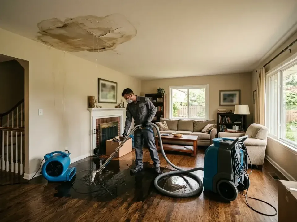 attic-pipe-burst-ceiling-drip-008 — frequently asked questions, Water Damage Restoration & Carpet Care in Berwick, PA